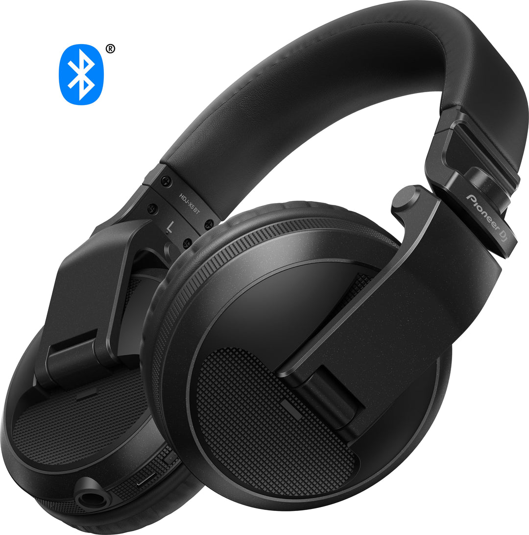 Pioneer DJ HDJ-X5BT-K: Bluetooth Wireless DJ Headphones (Black)
