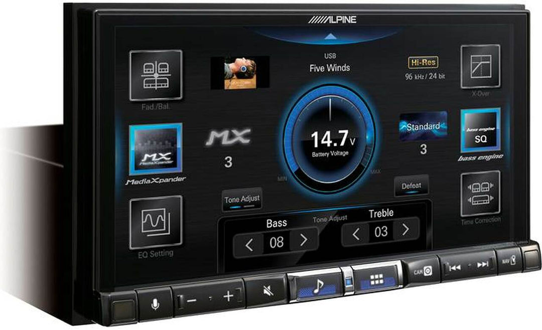 Alpine ILX-507: Universal High-Resolution Double-Din Media Receiver