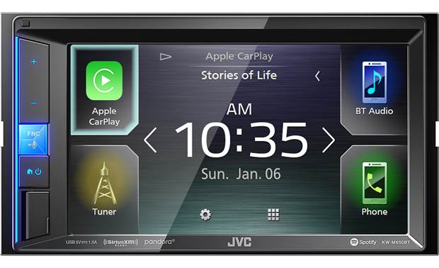 JVC KW-M650BT: 6.2" Digital Media Receiver