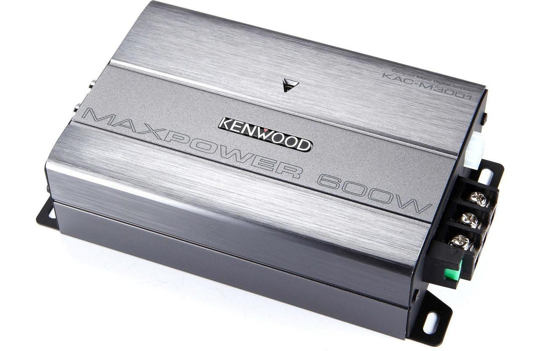 Kenwood KAC-M3001: Compact Mono Amplifier 300 Watts RMS x 1-2 Ohms