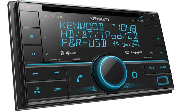 Kenwood Excelon DPX794BH: Double-Din CD Media Receiver