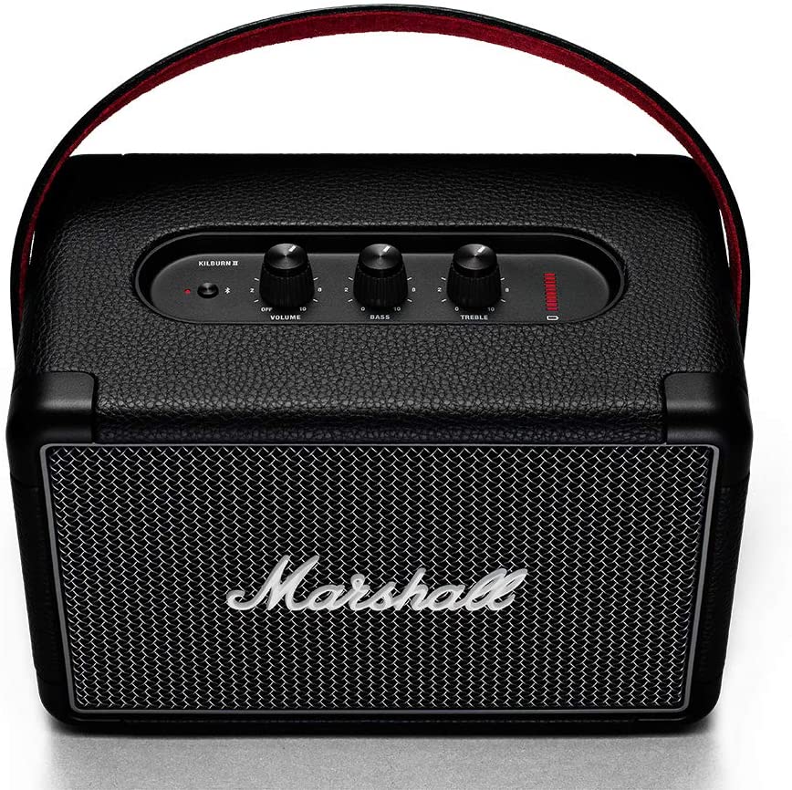 Marshall Kilburn II 1002634 Portable Bluetooth Speaker, Black (Recertified)