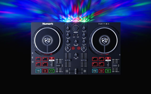 NUMARK Party Mix II : DJ Controller with Built-In Light Show