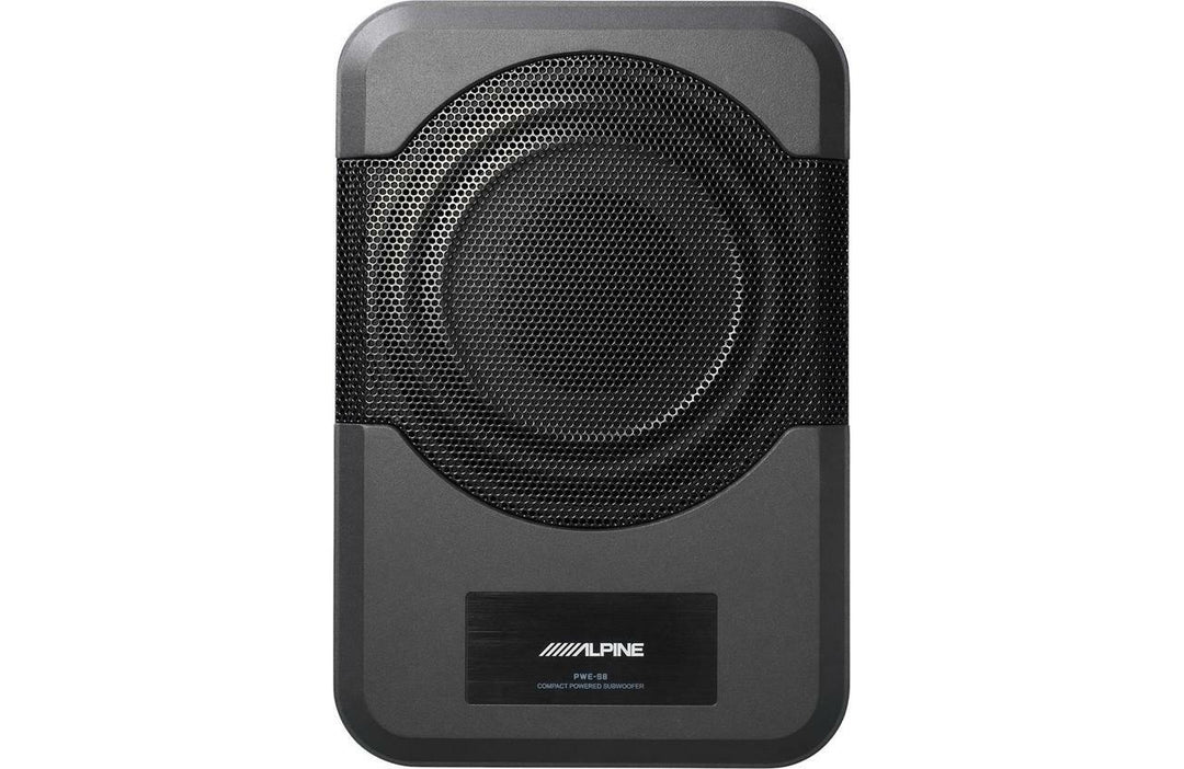Alpine PWE-S8: 8" Compact Powered Subwoofer