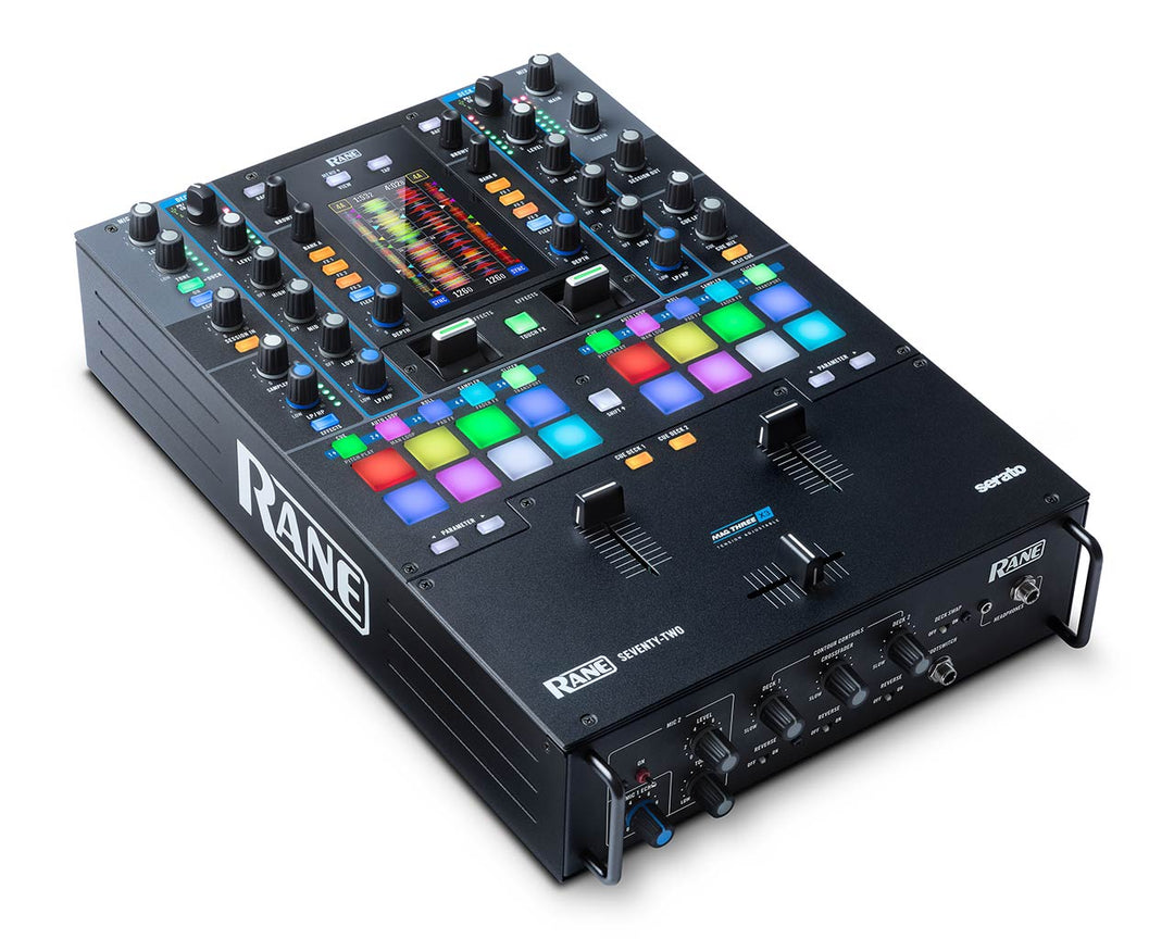 RANE SEVENTY-TWO :Premium 2-channel mixer built for the pro club and scratch DJ