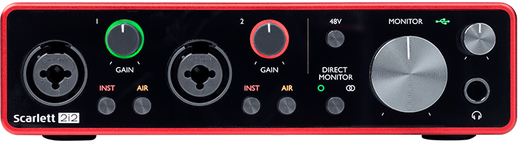 【かわせ】Focusrite Scarlett 2i2 3rd Focusrite Scarlett 2i2 3rd Generation: USB Audio Interface