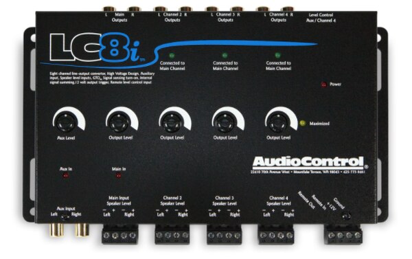 Audio Control LC8i: Line Output Converter 8 Channel