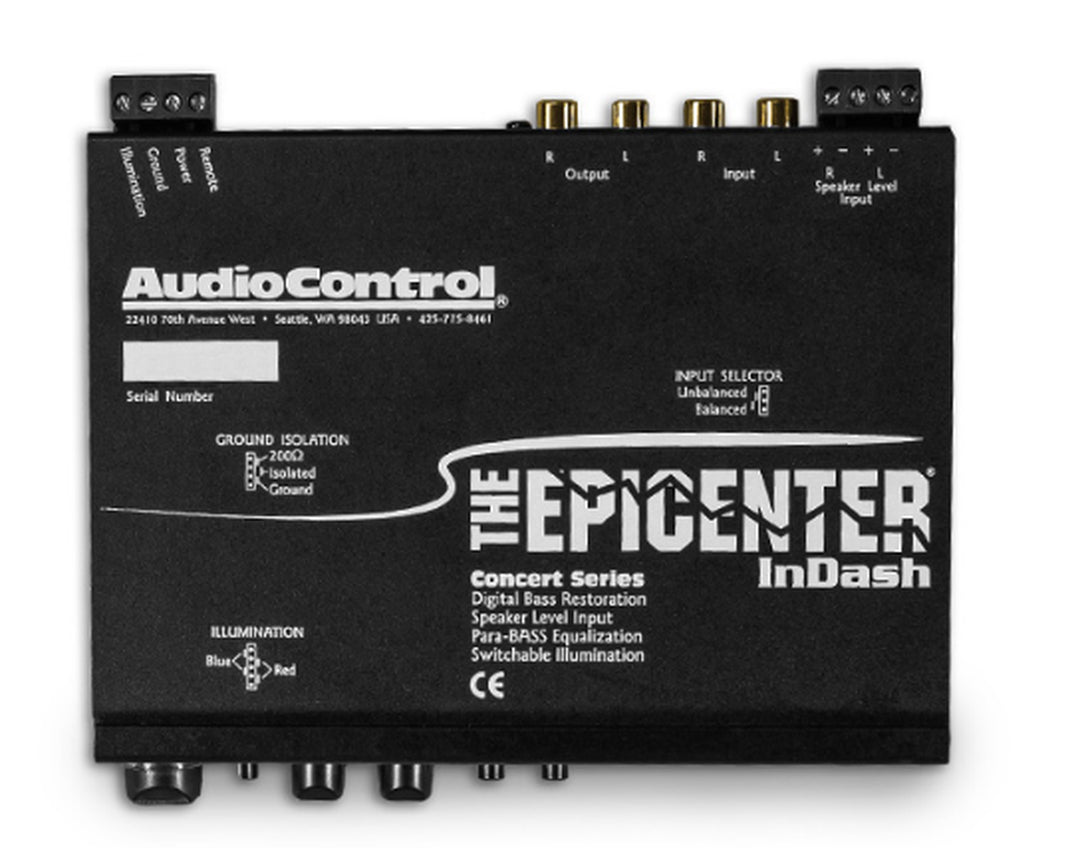 Audio Control - THE EPICENTER INDASH