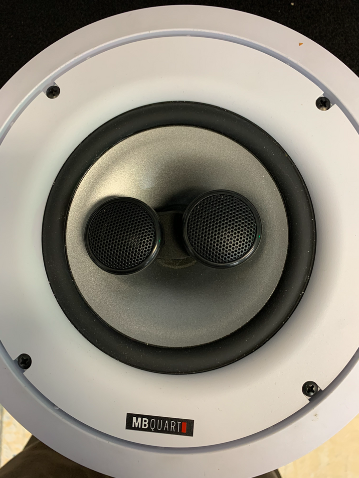 ZUR 6.5 IC DM MB Quart:6x1/2"Speaker In Ceiling 2 way coaxial Dual Mono