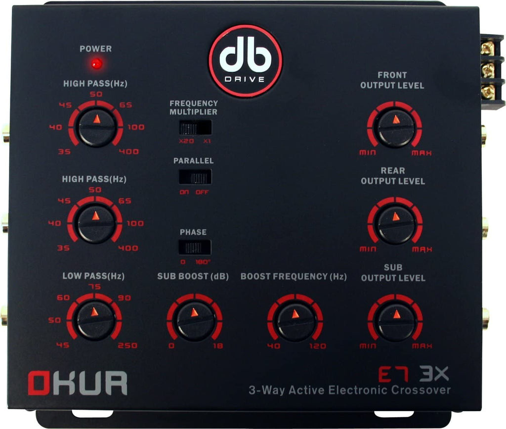 DB Drive: E73X 3-Way Active Crossover – AZ Electronics