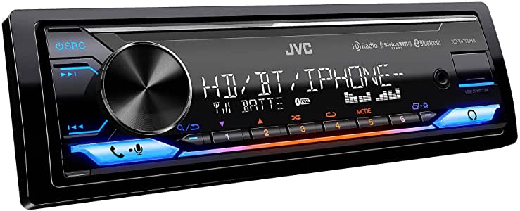 JVC KD-X470BHS: Single-Din Mech-Less Digital Media Receiver