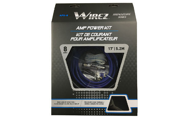 Wirez APS-8: Signature Series 8 AWG Power Kit