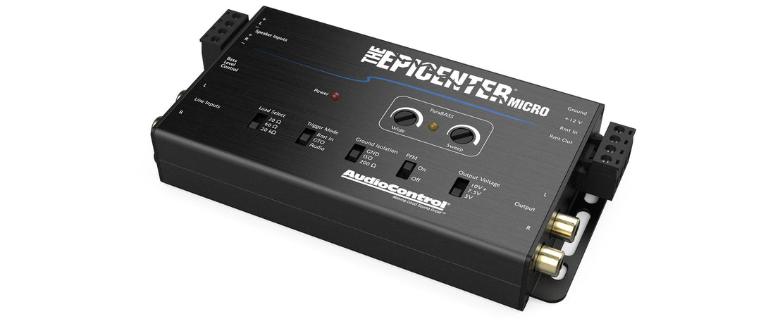 Audio Control THE EPICENTER MICRO:  Bass restoration processor & line output converter