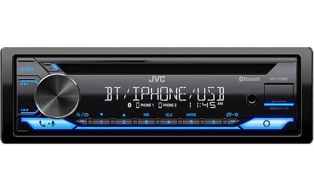 JVC KD-T710BT: Single-Din Bluetooth In-Dash Digital Media Car Stereo Receiver