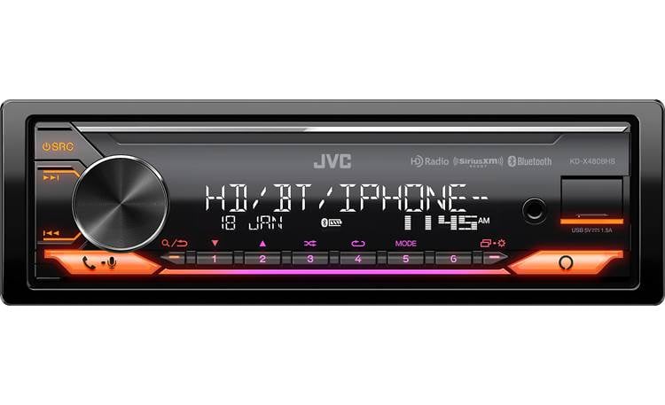JVC KD-X480BHS: Digital media receiver (does not play discs)