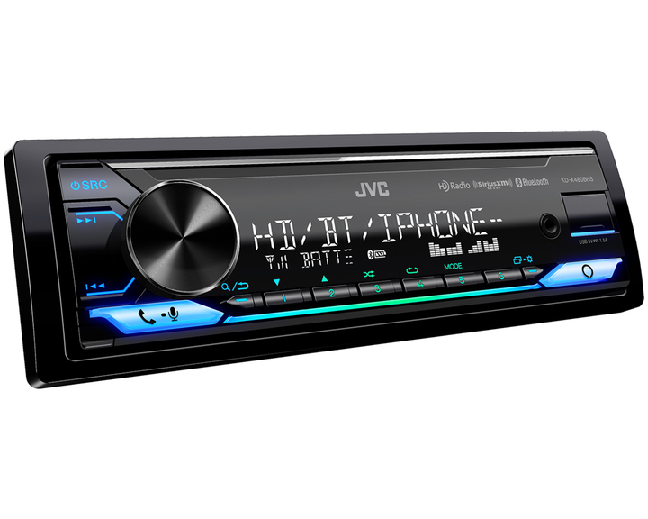 JVC KDX480BHS: DIGITAL MEDIA RECEIVER FEATURING BLUETOOTH® / USB / HD RADIO