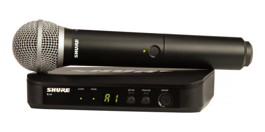 BLX24/PG58:Wireless Vocal System with PG58 Handheld Microphone