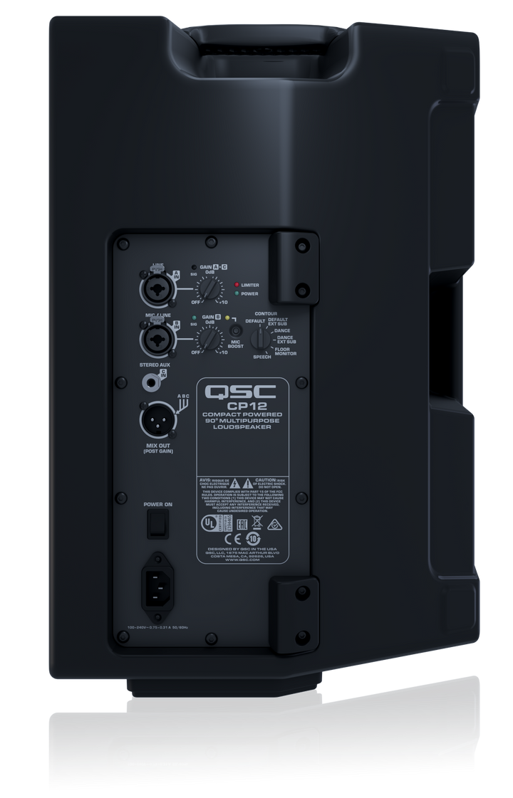 QSC CP12: 12" Compact Powered Loudspeaker