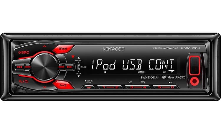 Kenwood KMM-108U: Digital media receiver (does not play CDs)