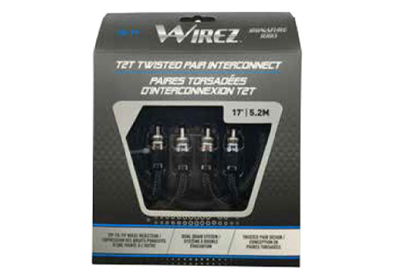 Wirez ISQ-17: Signature Series 17' Twisted Pair Quad Interconnect