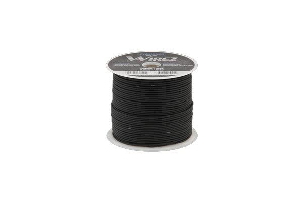 Wirez PTBK18-500: 18 Gauge Primary Wire Black, 500 Ft