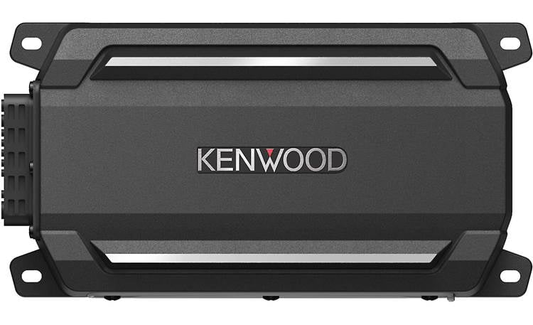 Kenwood KAC-M5024BT: Compact 4-channel powersports/marine amplifier with Bluetooth® connectivity — 50 watts RMS x 4