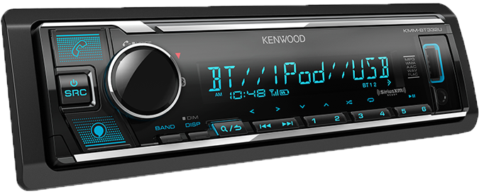 Kenwood KMM-BT332U: Digital Media Receiver with Bluetooth
