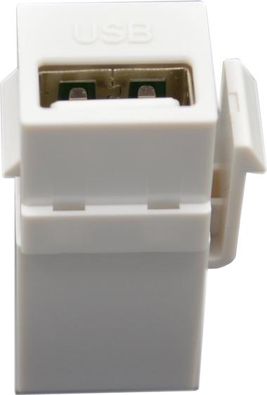 07-6063-01  :USB Keystone Insert Coupler