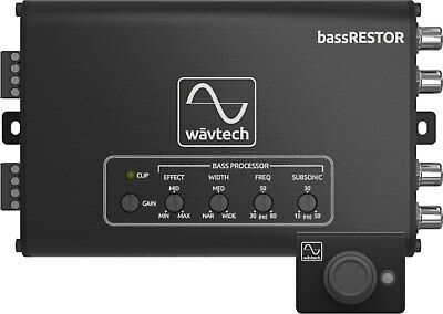 Wavtech BASSRESTOR: Bass Restoration Processor / LOC / Line Driver (2 Channel - Remote)